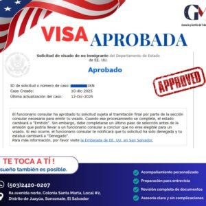 🛂 Solicitud de Visa de No Inmigrante (DS‑160)