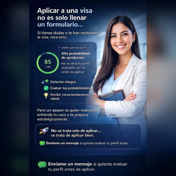 Rechazo de Visa 📑 Estrategia de consultoría migratoria